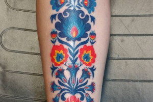 Vibrant and Creative Colorful Tattoos for Women